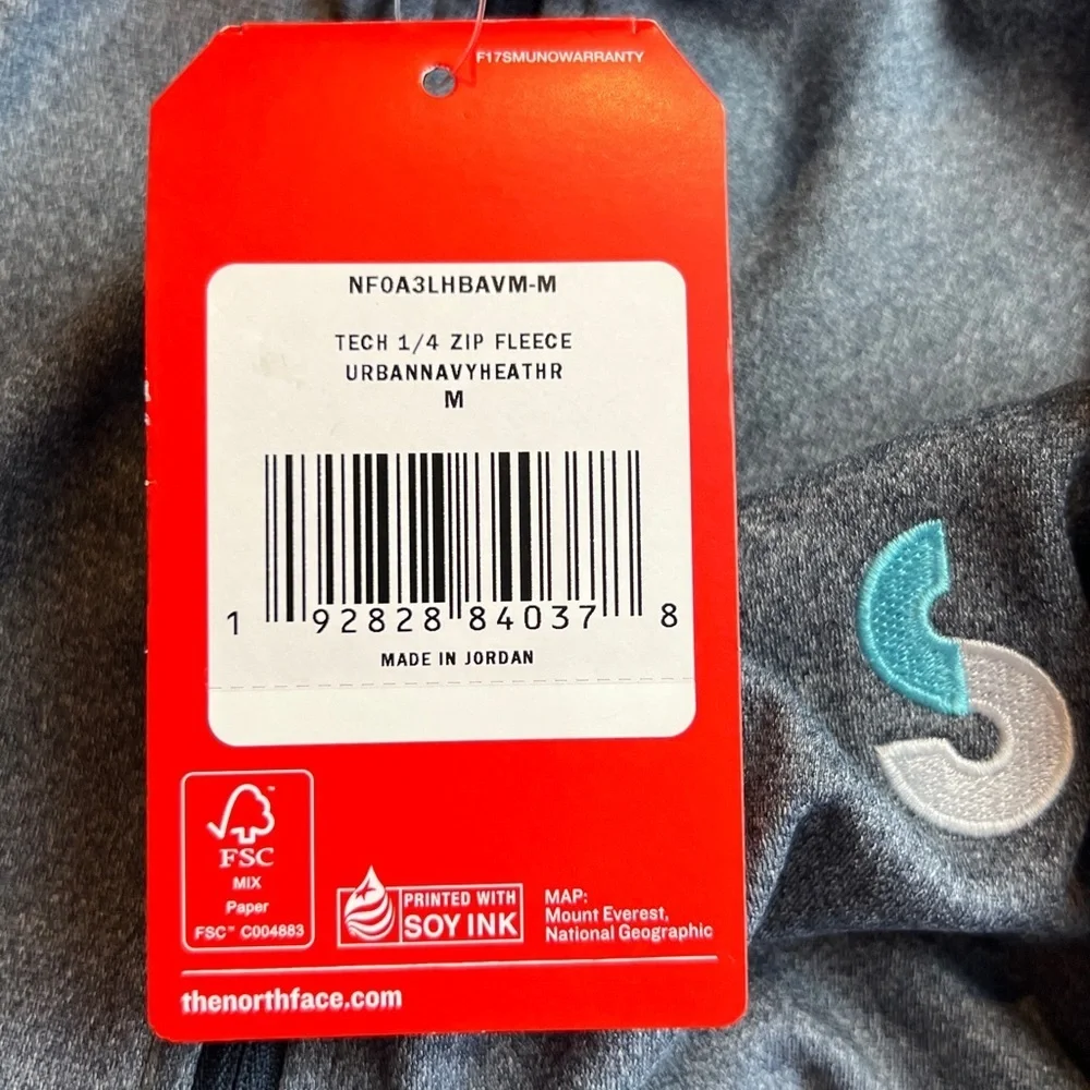 The North Face quarter-zip pullover microfleece Tech